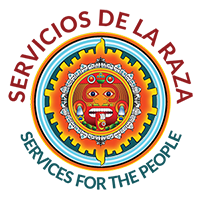 logo, Servicios de la Raza Services for the People