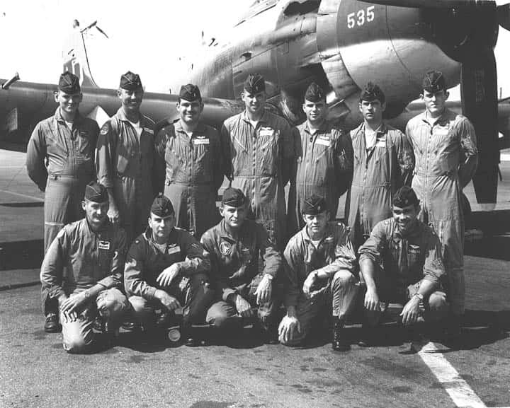 Photo of combat flight crew in Vietnam