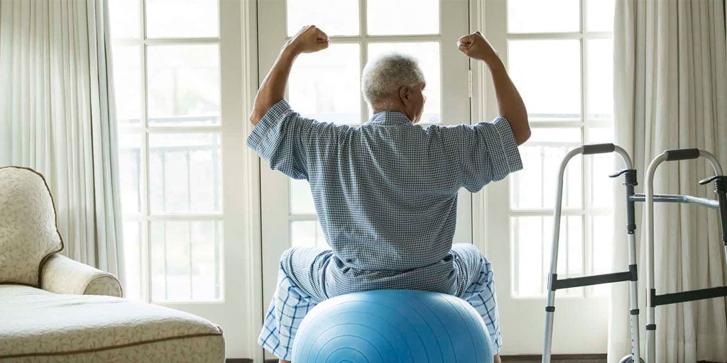 Having strong relationships promotes exercise among senior citizens