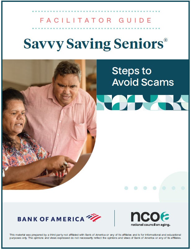 Savvy Saving Seniors Facilitator Guide