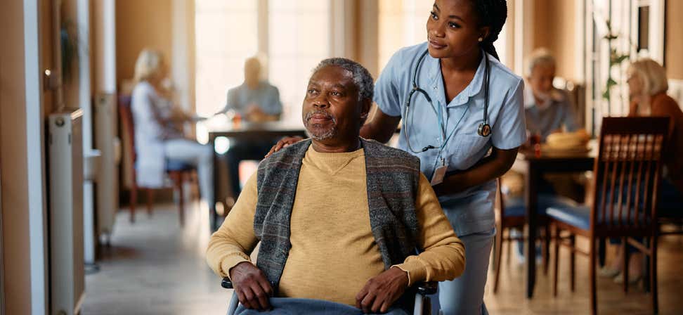 For qualifying beneficiaries, Medicaid typically pays 100% of nursing home costs. Learn more about Medicaid nursing home coverage and how it works.